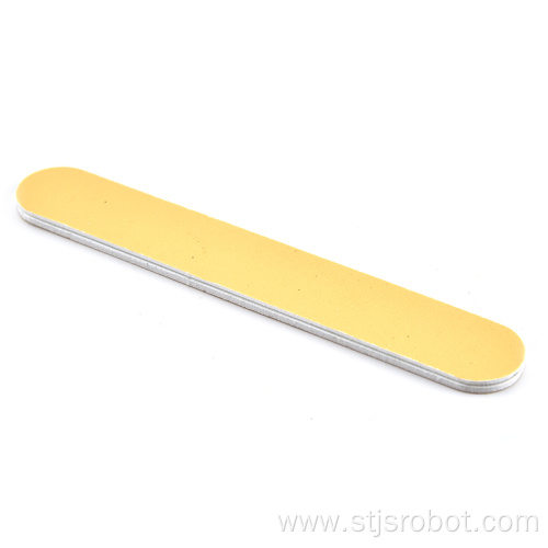 Manufacturers selling yellow nail file nail article double-sided polishing file